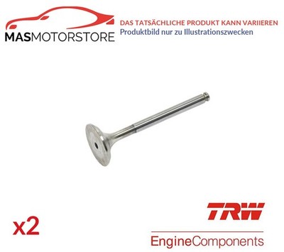 MOTOR AUSLASSVENTIL TRW ENGINE COMPONENT 181109 2PCS A FÜR FORD MONDEO IV