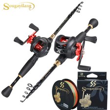 Sougayilang Telescopic Fishing Rod Combo 1.8-...