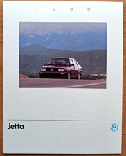 VW * 1990 Jetta * Original Sales Brochure * EXC COND * FREE SHIPPING