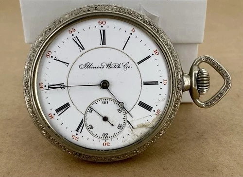 Antique Illinois Grade 184 16s 17j Pocket Watch - 1903