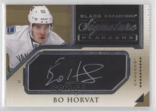 2015-16 Upper Deck Black Diamond Signature Placards Bo Horvat #SP-BH Auto