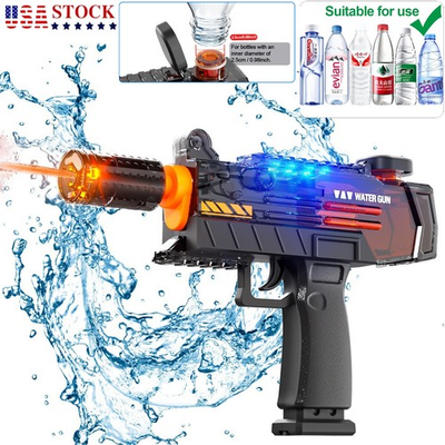 #ad Ultimate Battle Blaster Electric Water Guns with Realistic Gun Muzzle Flame Gift $16.99