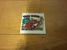 Vintage 2007 Vw Classic Dash Plaque Volkswagen Car Show Drag Racing Cal-look
