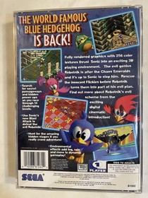 Sonic 3D Blast (Sega Saturn, 2000) TESTED PLEASE READ