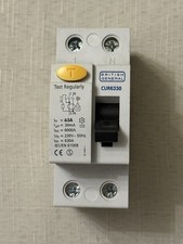 BG British General CUR6330 63A 30mA RCD