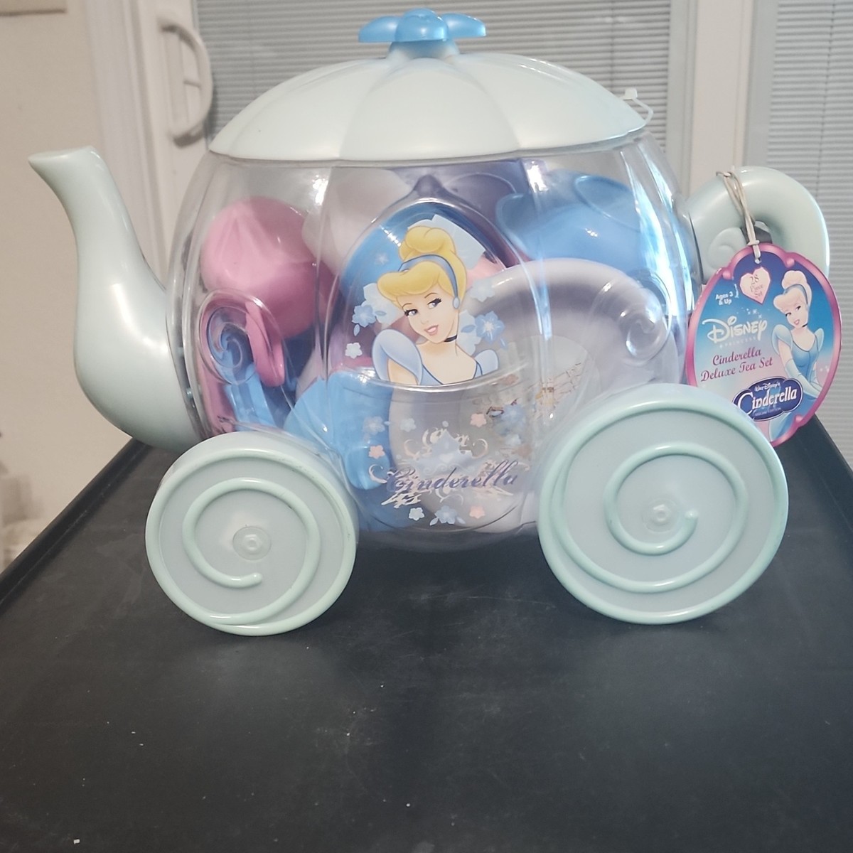 Disney Princess Cinderella Deluxe Tea Set Carriage 28 Piece | eBay
