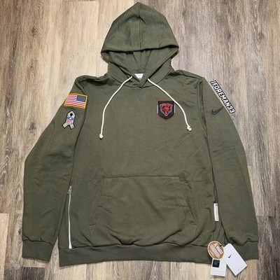 Nike Chicago Bears Salute to Service Hoodie Authentic NFL Standard Issue 2025