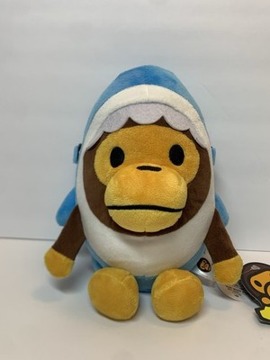 A BATHING APE SHARK BABY Milo ぬいぐるみ NWT A Bathing Ape Baby Milo Shark Monkey Blue Shoulder Bag Cute