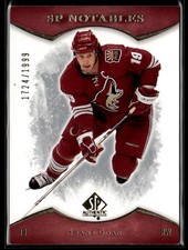 2007-08 SP Authentic Notables Shane Doan 1724/1999 Phoenix Coyotes #116