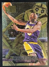 1996-97 Kobe Bryant Fleer Metal Rookie Cyber Metal #5 RC Lakers HOF