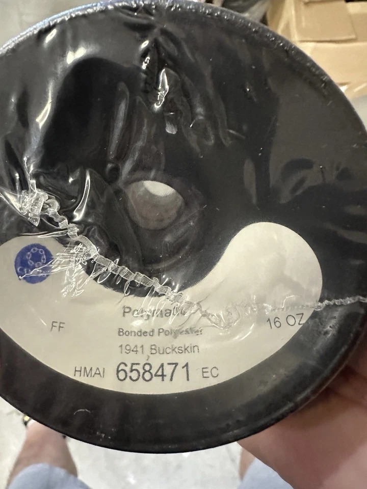 NOS Coats Polymatic Dacron Bonded Monocord Size 125 Thread Color Buckskin 16oz - Image 2 of 2