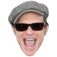 David Lee Roth (Sunglasses) Celebrity Mask, Flat Card Face, Fancy Dress Mask