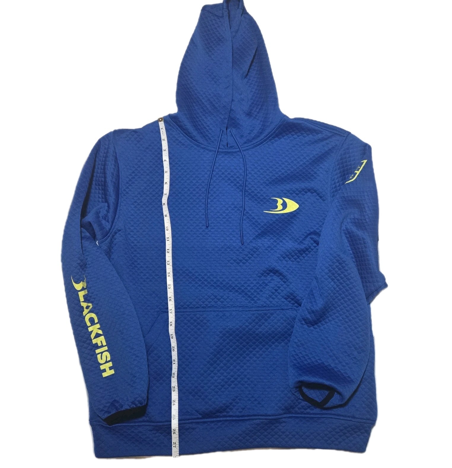 Blackfish Command Pullover Hoodie, Blue, Quilted … - image 5