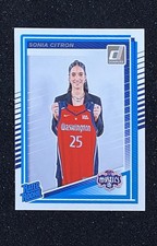 2025 Donruss WNBA SONIA CITRON WASHINGTON MYSTICS #87 BASE RATED ROOKIE CARD