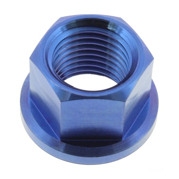 Mutter Kettenrad M12X1.25Mm Titan Blau FüR Honda CB 1300 F Super Four 01-04-image