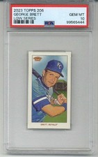 2023 TOPPS 206 LOW SERIES GEORGE BRETT CARD KANSAS CITY ROYALS PSA 10 LOW POP