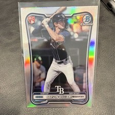 Topps Bowman Chrome 2026 Carson Williams Red Rookie #39 Tampa Bay Rays