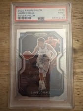MINT 2020-21 Panini Prizm LaMelo Ball Silver Prizm PSA 9 Rook Of The Year