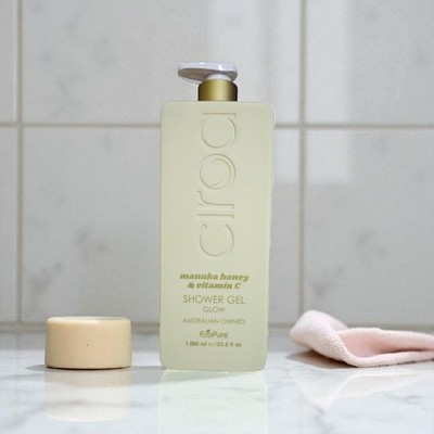 Ciroa Manuka Honey & Vitamin C Shower Gel Glow 1000ml Hydrating Body Wash VIRAL