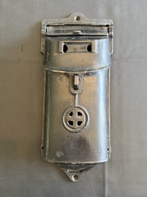 Vintage Griswold Erie PA No. 106 Cast Iron Wall Mount Mailbox 13-3/8 