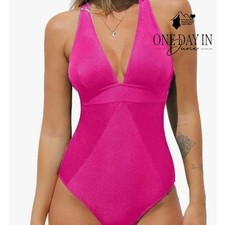 Cupshe Textured One Piece Swimsuit Size XS