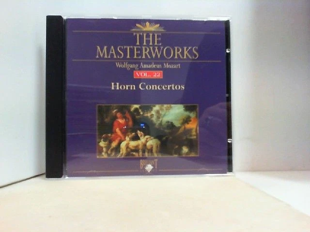 THE MASTERWORKS   " HORN CONCERTOS "  " Wolfgang Amadeus Mozart " Tuckwell, Berr