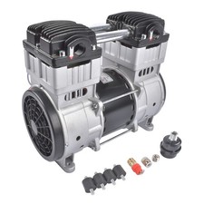 New 2HP Electric Air Compressor 110V 24 Gallon Dual Piston Oil-Free SP-9421