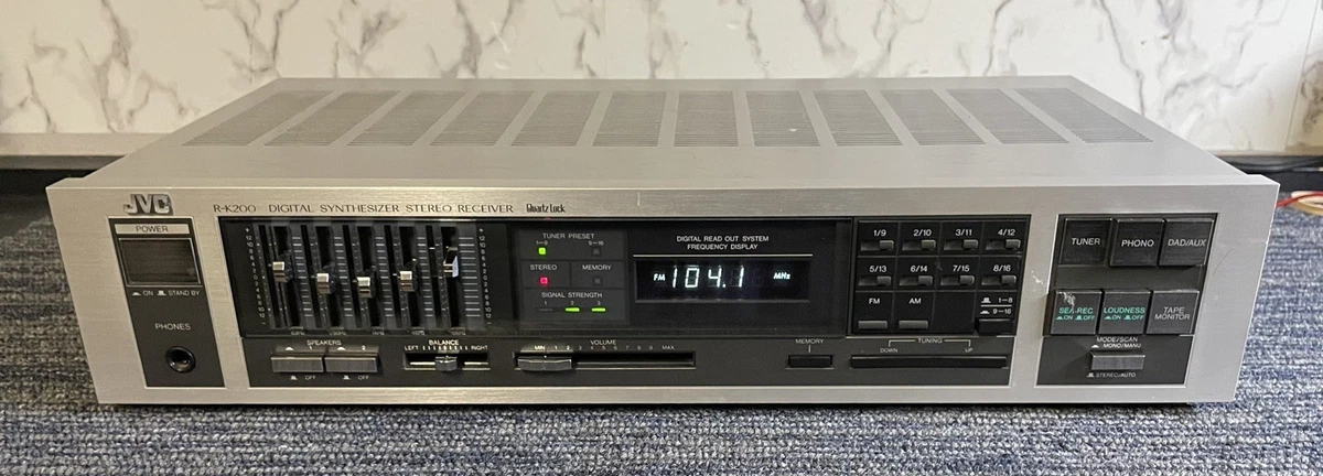 Preços baixos em Amplificador JVC em Receptores Estéreo Antigos | eBay