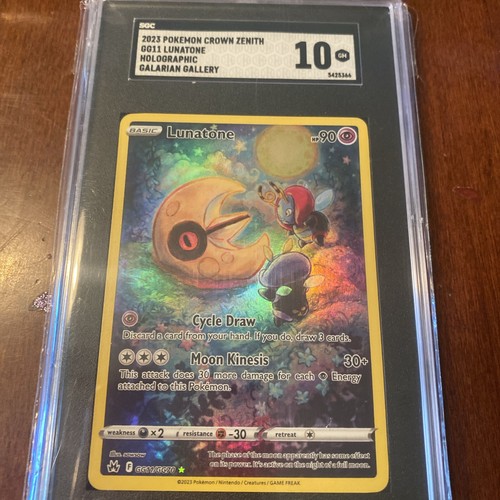 Lunatone graded SGC 10 for sale on eBay