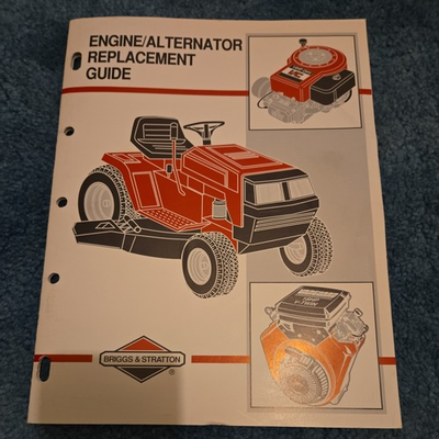 #ad Briggs amp; Stratton Engine Alternator Replacement Guide MS 0415 3 02 $35.00