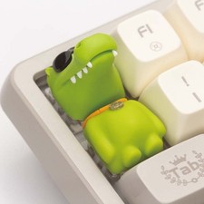 Kawaii Cute Animal 2-Piece Artisan Keycap Set Custom Cherry MX PC Gamer Gift