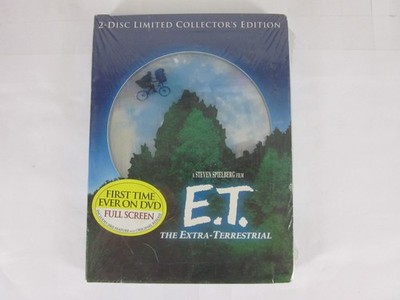 E.T. The Extra-Terrestrial Sealed Collectors Edition 2-Disc NEW FULL SCREEN