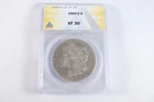 NobleSpirit Morgan SILVER Dollar 1889-O ANACS VF 30 Lovely Original Surfaces