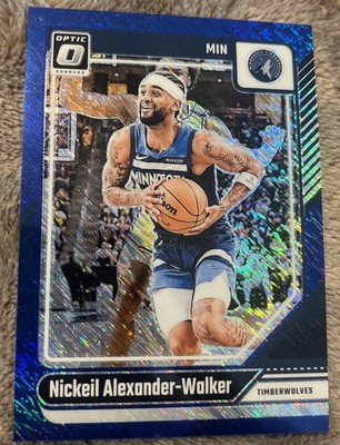 2024-25 Optic Blue Shimmer /75 Nickeil Alexander-Walker