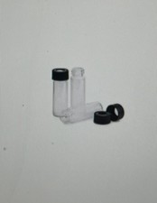 Agilent 9301-0723 Screw top vial, 4 mL, clear vials, caps (no septa), 144/pk