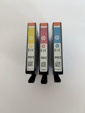 New Genuine HP 902 Cyan Magenta Yellow 3PK Ink Cartridges OfficeJet Pro, No Box