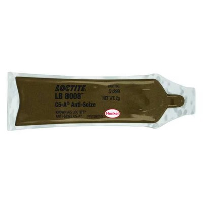 Anti-Seize,  Purpose, Pillow, 0.0705 oz, Copper Base, Paste, 1800 Degrees F Max