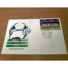 Derby County FC Commemorative First Day Cover Postmark St Vincent