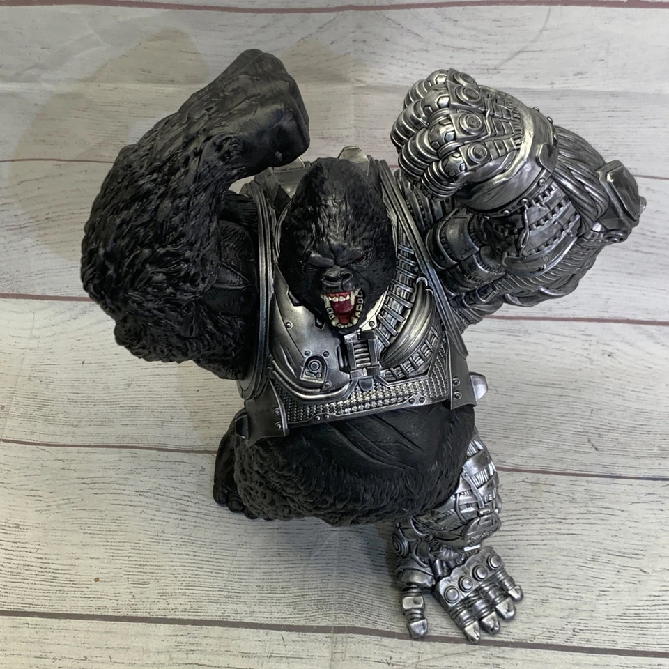 McFarlane Raw10 Cy-Gor Cybernetic 12" King Kong Gorilla Cyborg Action Figure - Image 3 of 4