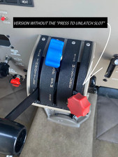 ✈️Piper Pa-32 style ENGINE CONTROL PLATE QUADRANT, NO UNLATCH , PN: SVK69669-44