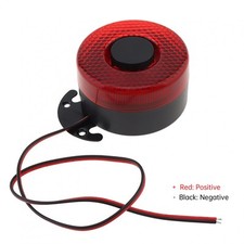 12/24V Reverse Beeper Horn Vehicle Auto Warning Back Up Car with Light for Cars