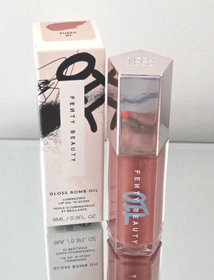 Fenty Beauty Gloss Bomb Universal Lip Lumizer - Fussy 9ml Full Size Neu im Karton