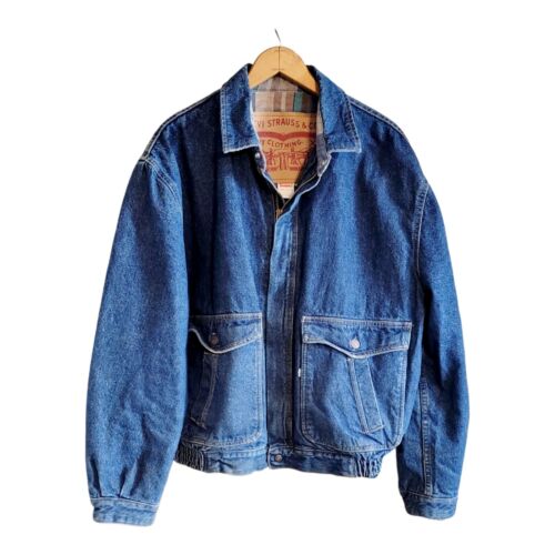 LEVI'S Vintage Clothing LVC LIGHTER BLUES Blue Cotton Tanker Bomber Ja