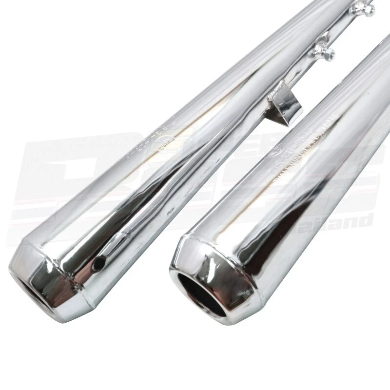 Fit HONDA CB360 Exhaust Muffler with pipes ***PT Style*** - Image 4 of 4