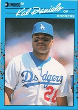 1990 Donruss Best of the NL Kal Daniels Los Angeles Dodgers #127