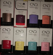CND Shellac Gel Polish 0.25 oz Brand New In Box Lot Of 2!! You Pick Full Size