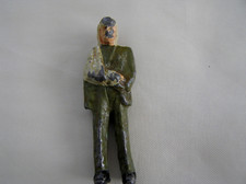 Vintage Cast Iron Wounded Soldier 2 1/4" Tall
