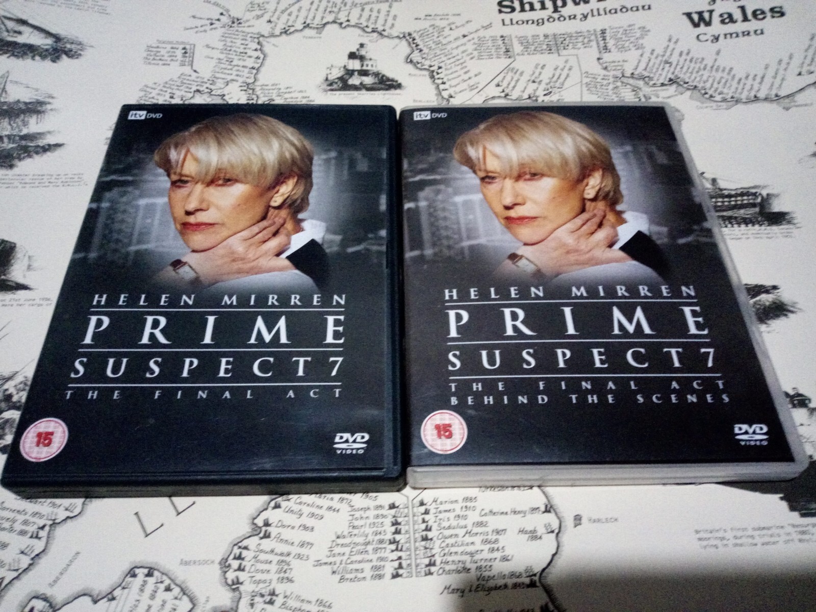 Prime Suspect: 7 - The Final Act+Behind the scenes x2 DVD  Helen Mirren vgc