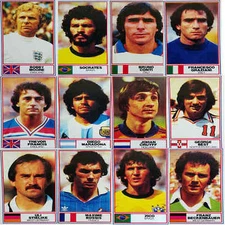 Rothmans Football International Stars 1984 Football Cards - Various Multi Teams