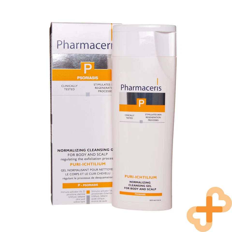 ‎PHARMACERIS Pharmaceris P PURI-ICHTILIUM Psoriatic Lesions Cleansing Gel Body Scalp 250ml